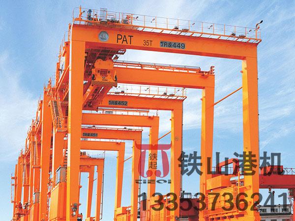安徽蕪湖輪胎式集裝箱龍門(mén)吊廠家輪胎式集裝箱龍門(mén)吊易于維修和保養(yǎng)